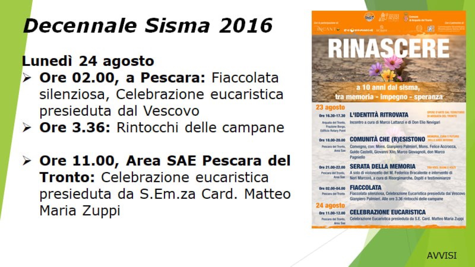 avvisi-2026-34-3 Avvisi 34ª Settimana 2026 - Cinema sotto le torri, Decennale sisma